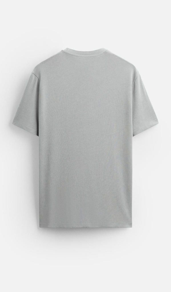 CAMISETA DE PUNTO CON ALGODON