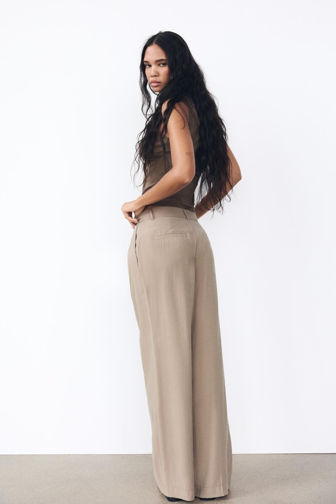 PANTALON FLUIDO BEIGE