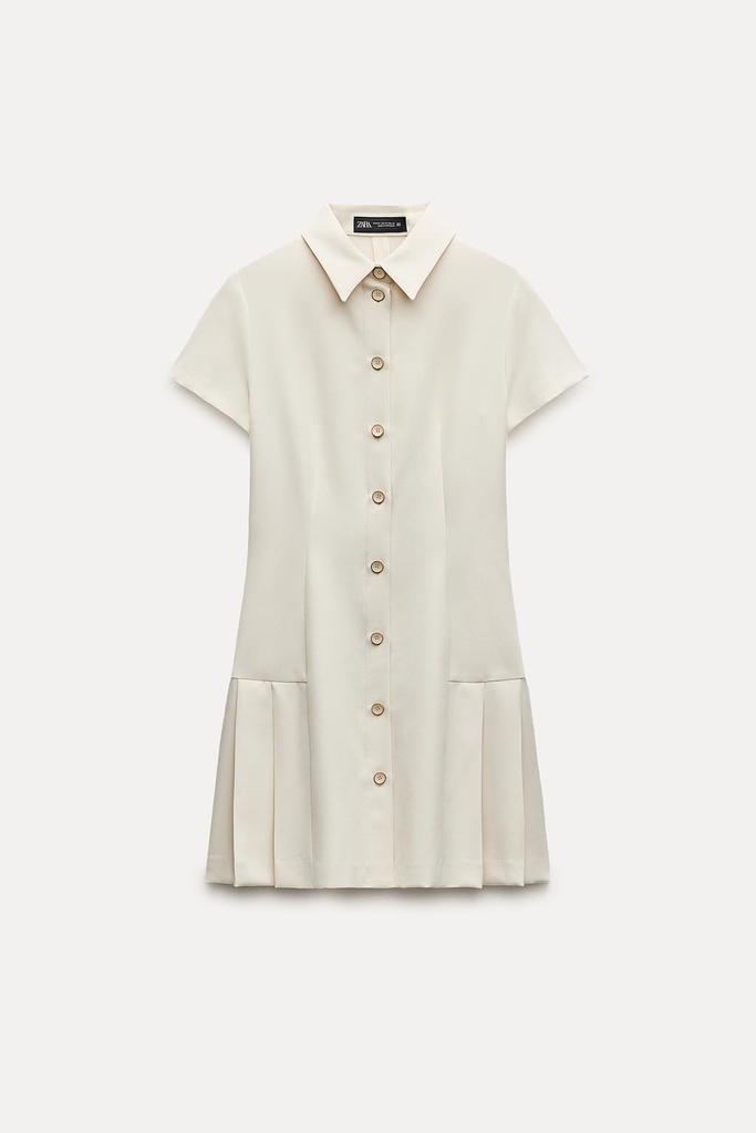 VESTIDO MINI CAMISERO