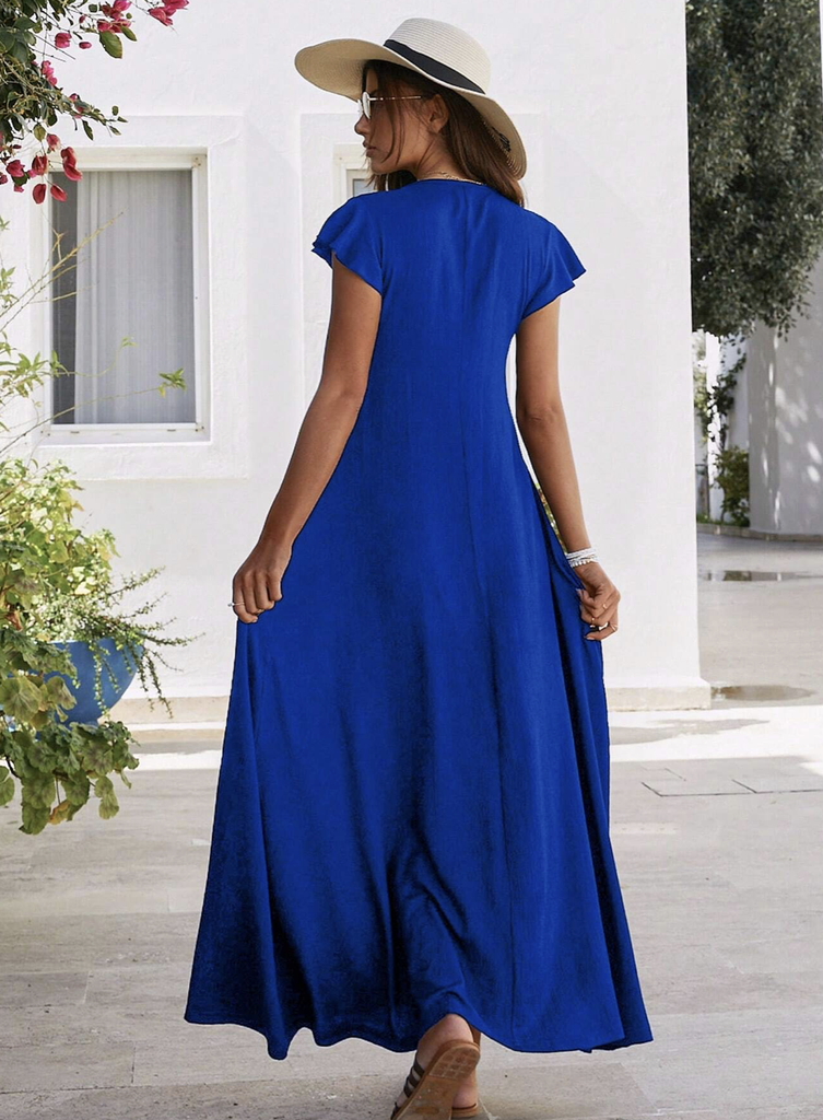 MAXI VESTIDO VOLANTES