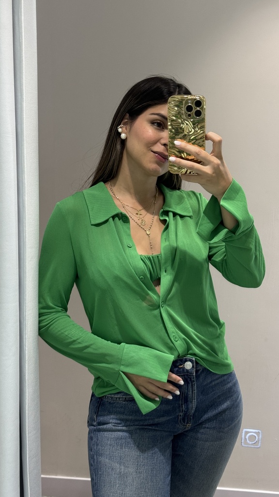 CAMISA TRASLUCIDA 