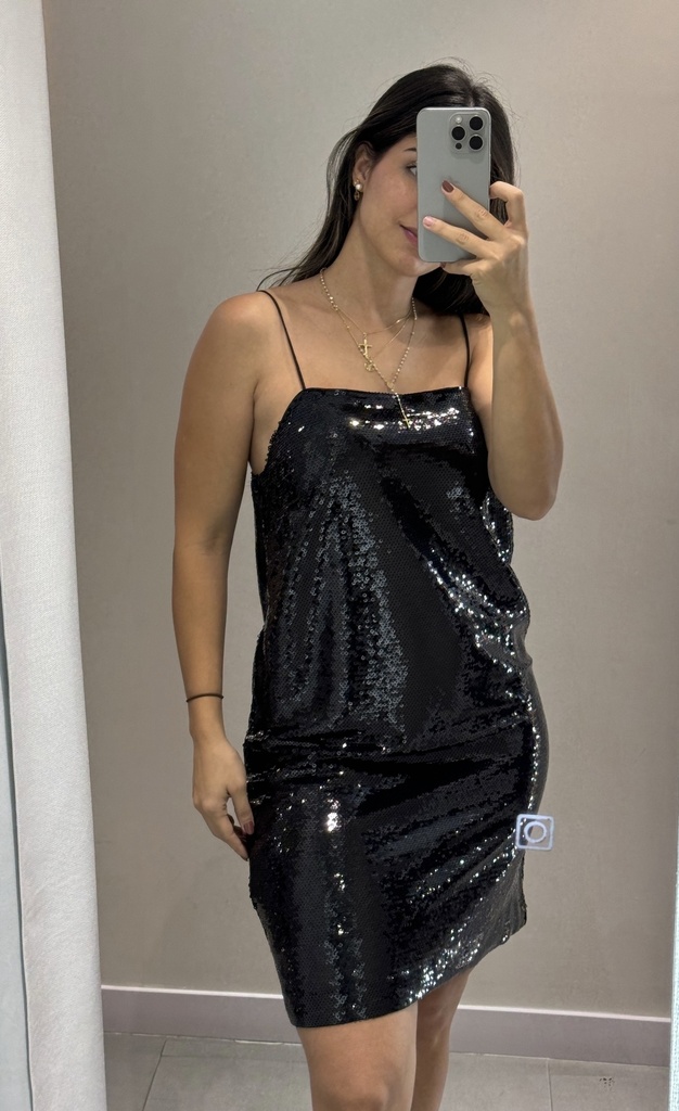 VESTIDO DE LENTEJUELA  