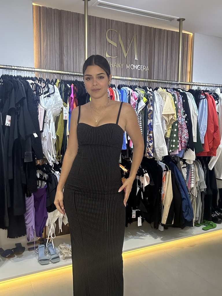 VESTIDO MIDI RAYA DIPLOMATICA (S)