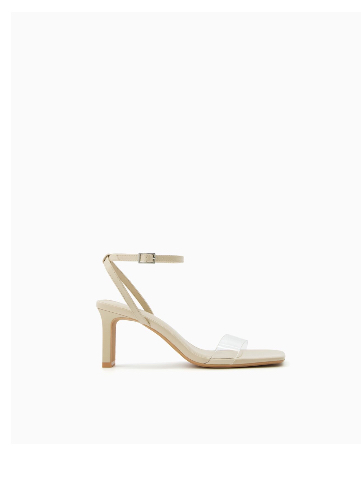 SANDALIA TACON TRANSPARENTE