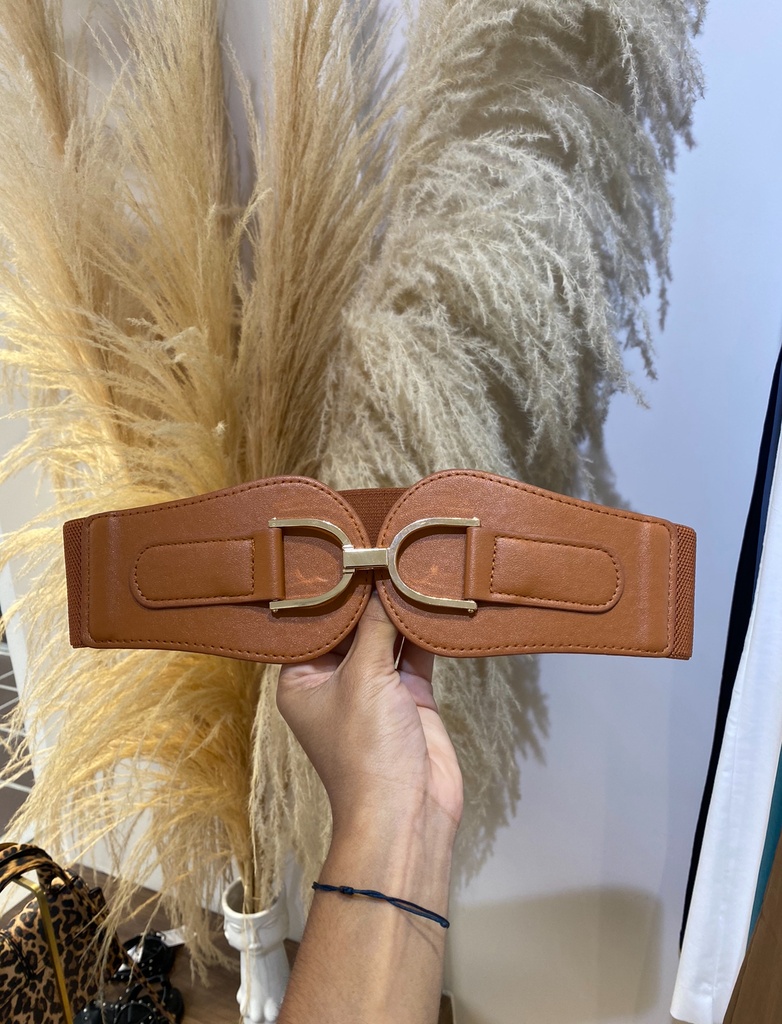 CINTURON ELASTICO CAMEL