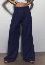 PANTALON FLUIDO AZUL