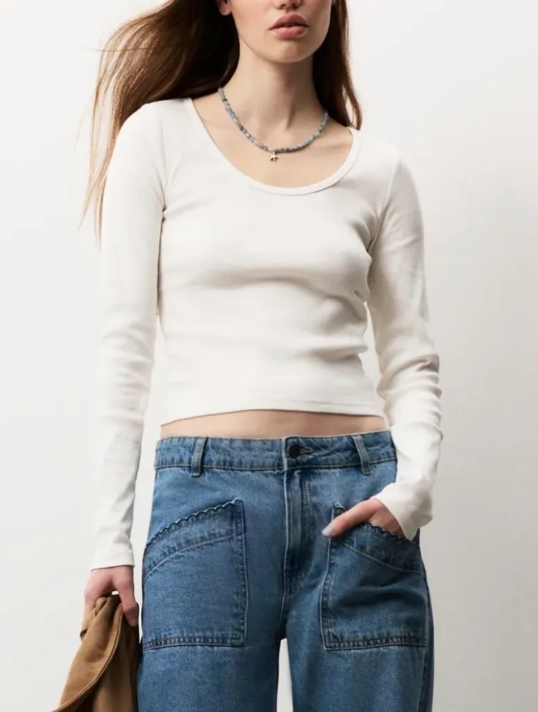 CAMISETA RIB BÁSICA B