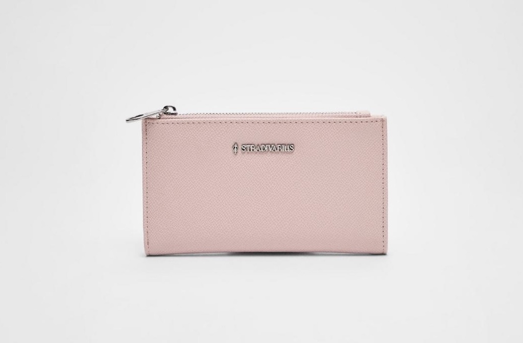 MONEDERO CREMALLERA ROSA