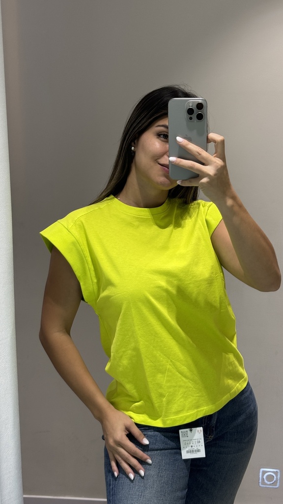 CAMISETA ALGODÓN RIB  