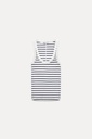 CAMISETA RIB TIRANTES AZUL 