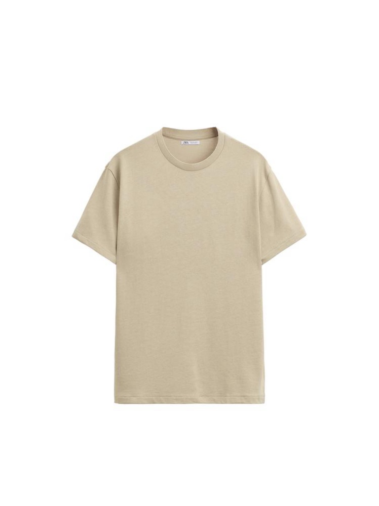 CAMISETA DE PUNTO CON ALGODON