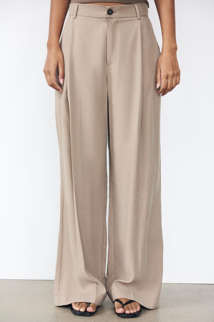 PANTALON FLUIDO BEIGE