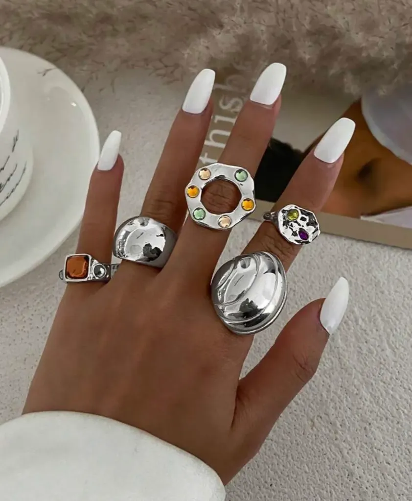 ANILLOS FUN PLATA