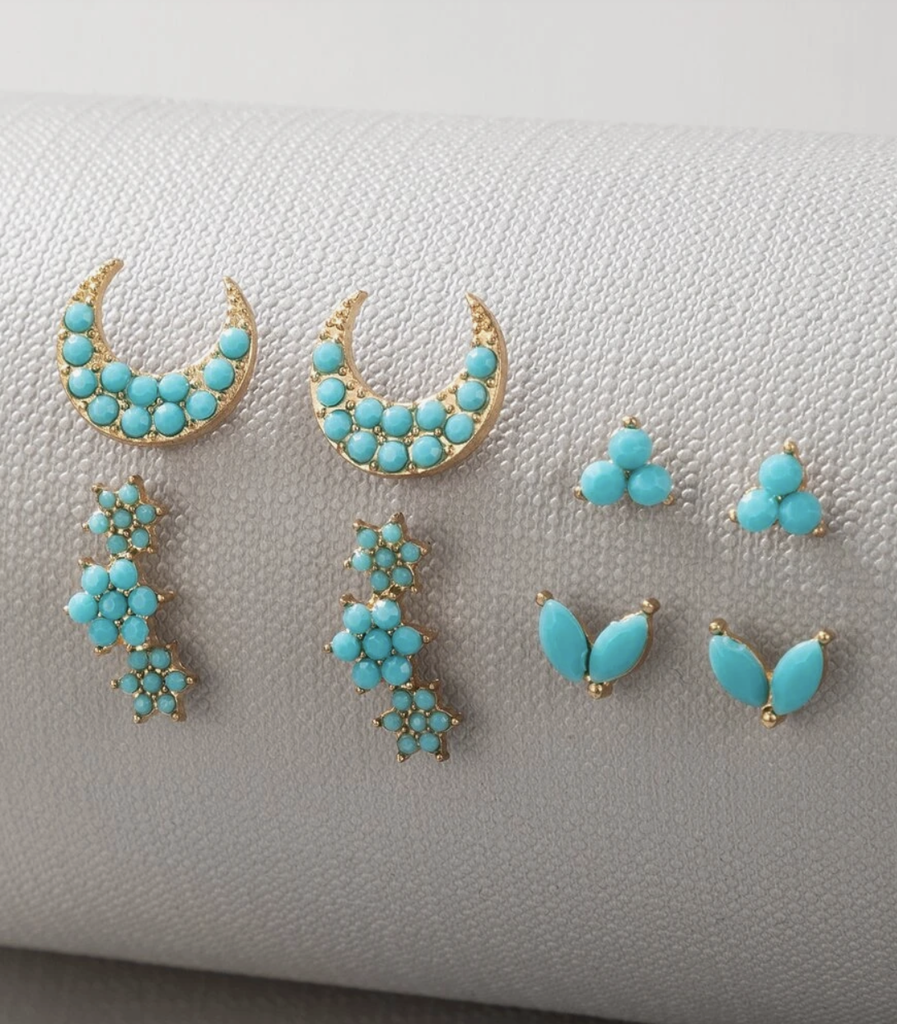 decorados en turquesa pequeños