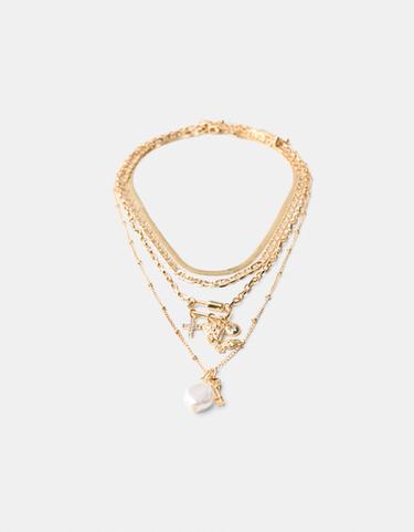 COLLARES A JUEGO PERLA