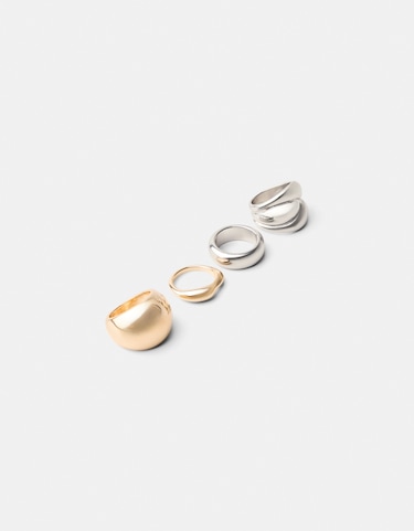 ANILLOS PLATEADOS /DORADOS Grande