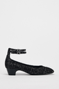ZAPATO TACÓN TEJIDO
