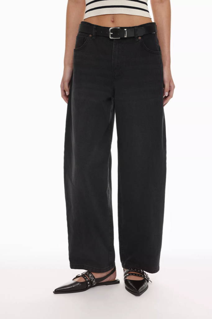 JEANS BALLOON BAGGY CINTURÓN #005