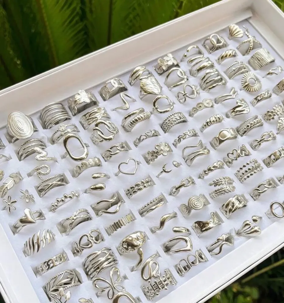 ANILLOS PLATEADOS