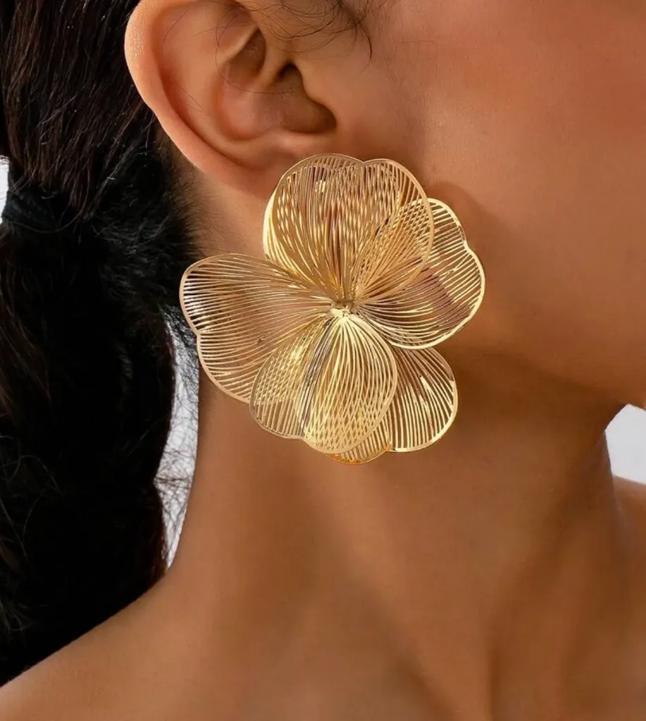PENDIENTES FLOR