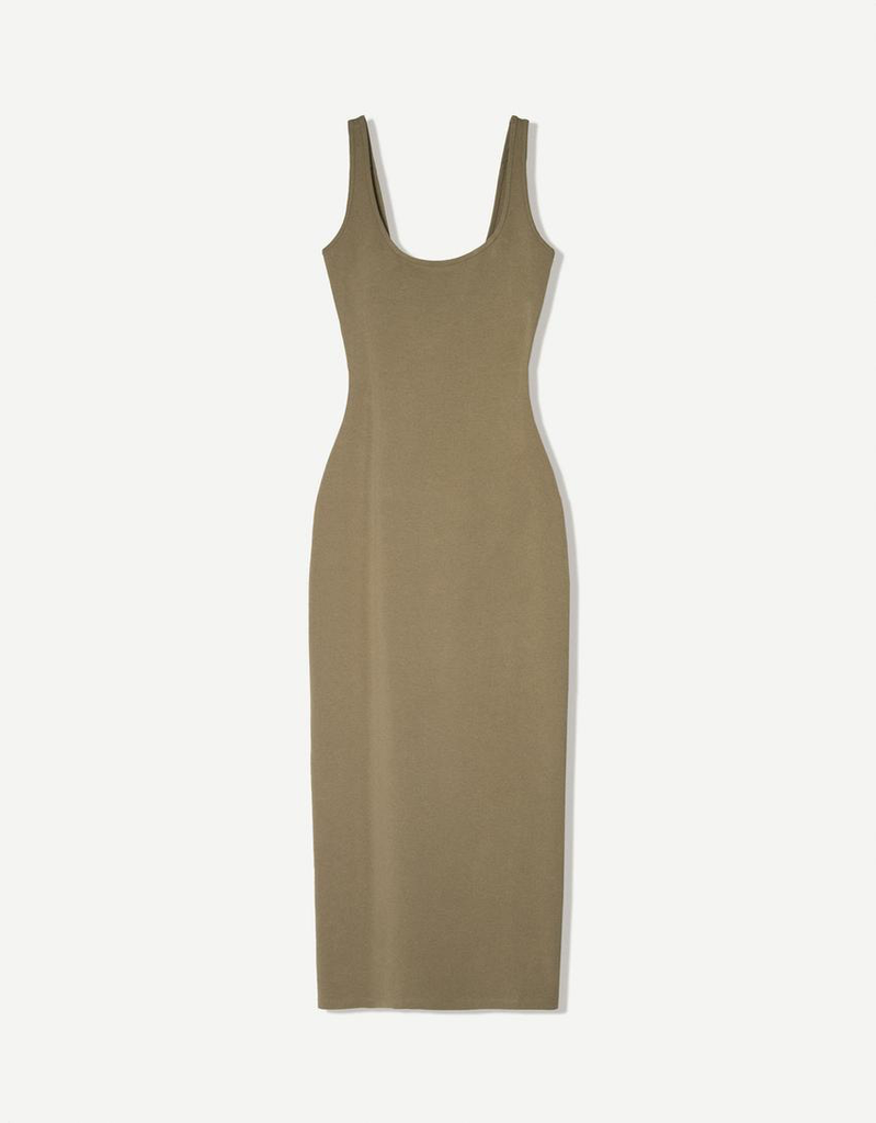 VESTIDO MIDI TIRANTES