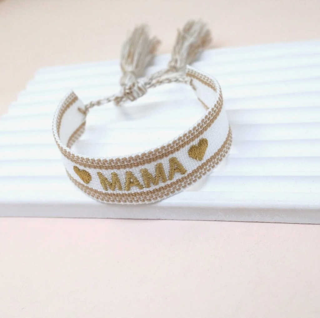 PULSERA MAMA TEJIDA