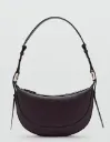 BOLSO HOMBRO OVALADO VINO
