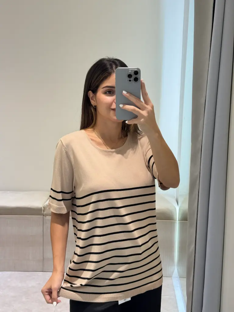 BLUSA ACANALADA