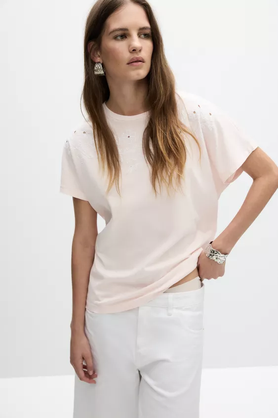 CAMISA BORDADO FLORES