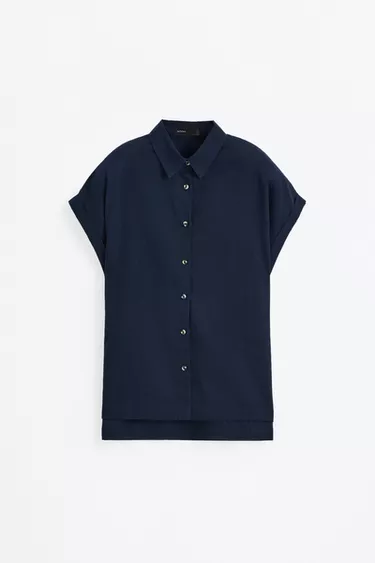 CAMISA MANGA SISA DOBLADILLO