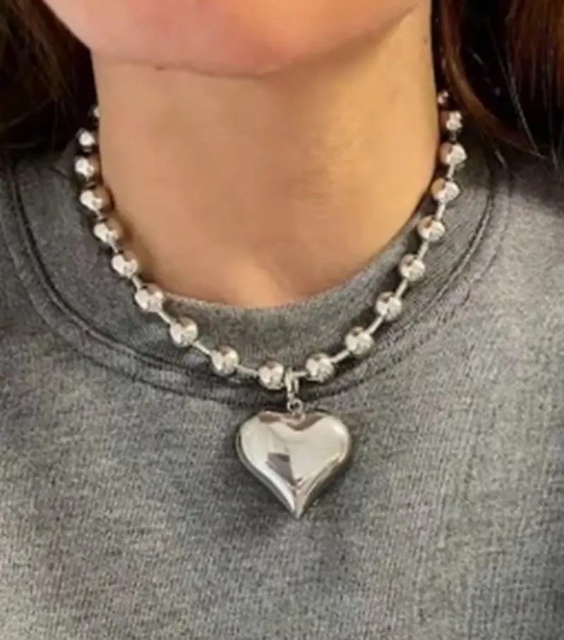 CORAZON CON CUENTAS 8MM