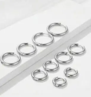 AROS ACERO PLATA