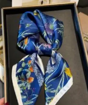 PANUELO  AZUL VINTAGE