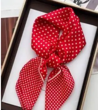 PANUELO LUNARES ROJO