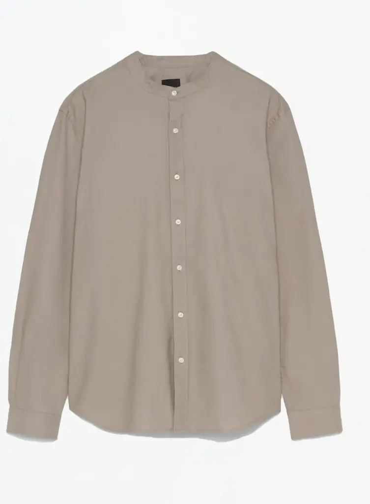 CAMISA OXFORD CUELLO MAO (S)