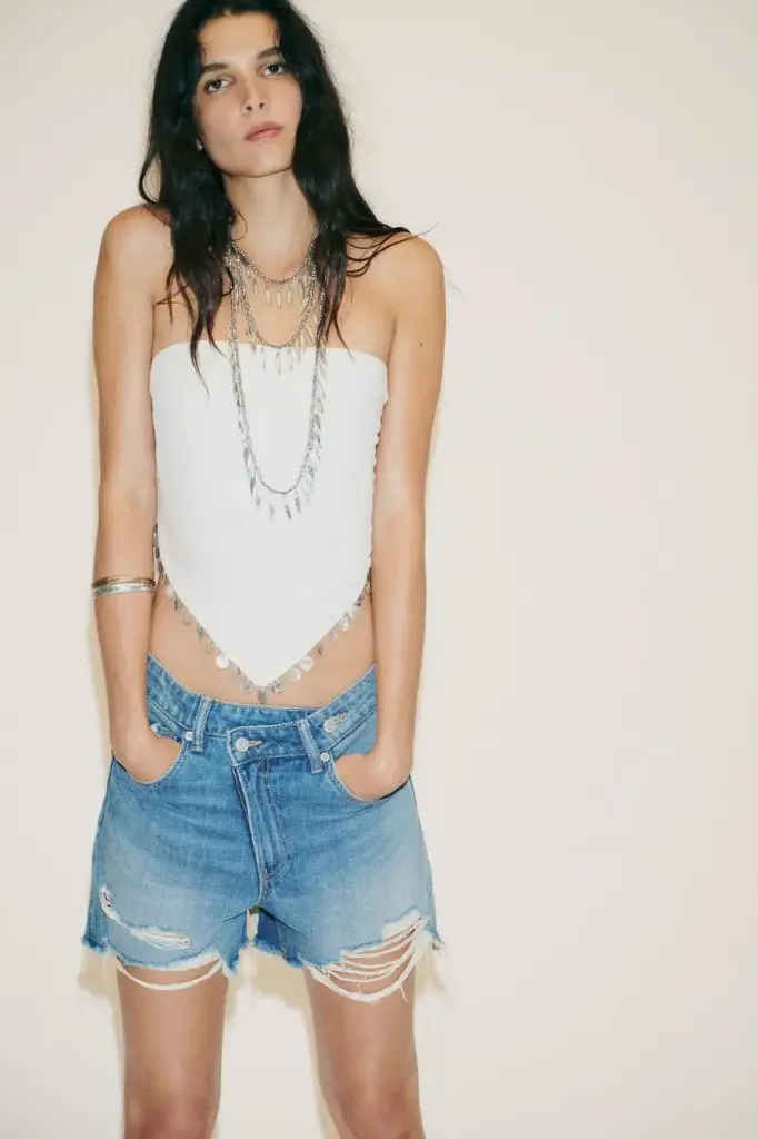 BERMUDA DENIM TRF MOM FIT C #003 (36)
