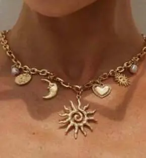 COLLAR SOL CORAZON