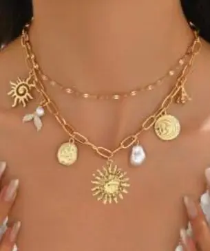 CADENA SOL PERLA