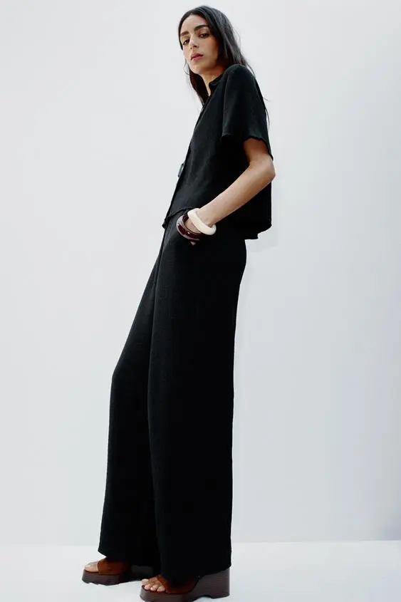 PANTALON ANCHO CINTURA ELASTICA