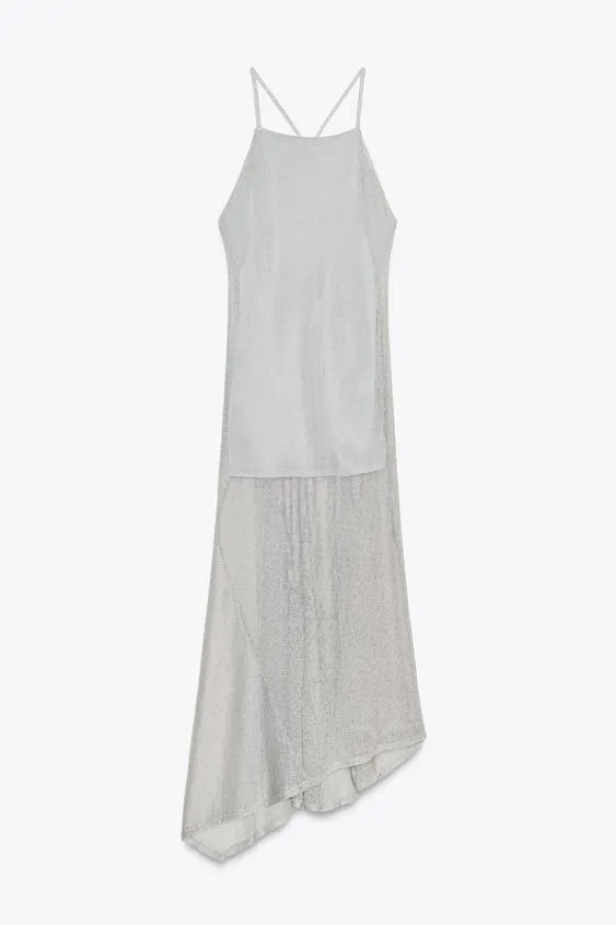 VESTIDO HILO METALICO