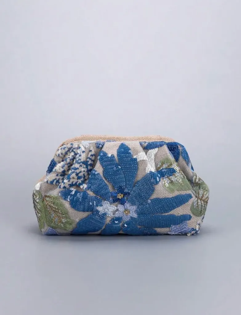 BOLSO DE ESPARTO LENTEJUELAS