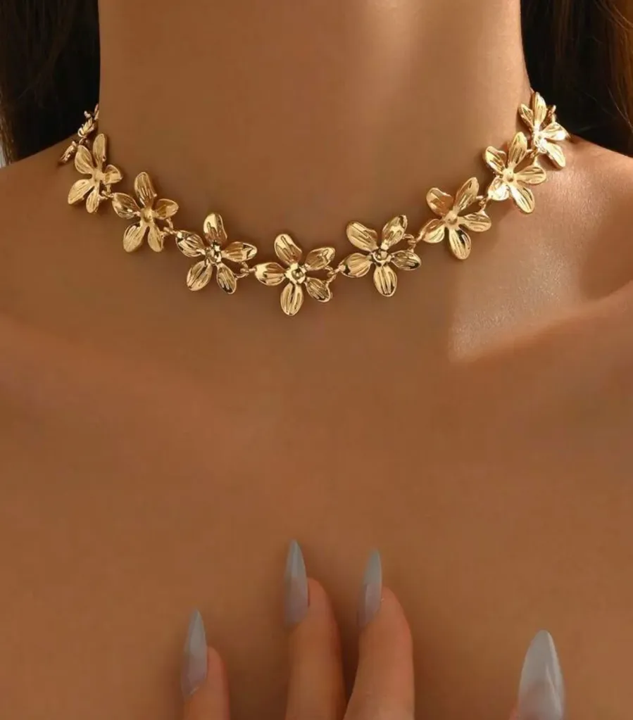 CHOKER MINI FLOR