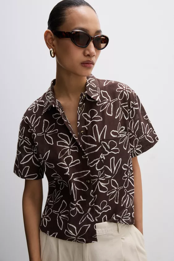 CAMISA BASICA MANGA CORTA