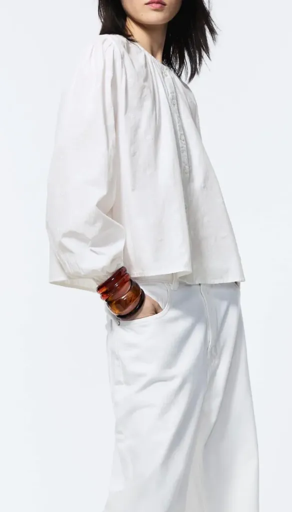 CAMISA MINI BORDADOS (S)