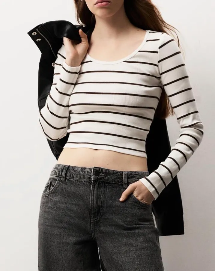 CAMISETA RIB BASICA (S)