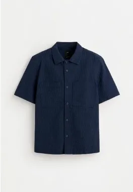 CAMISA JACQUARD BOLSILLO