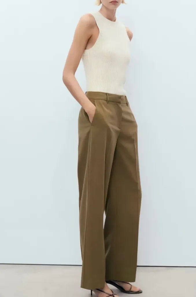 PANTALON RECTO TIRO MEDIO