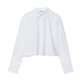 CAMISA POPELIN CORTA BLANCA
