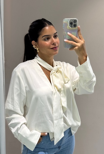 CAMISA SATEN SOLAPA