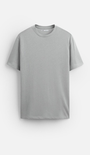 CAMISETA DE PUNTO CON ALGODON